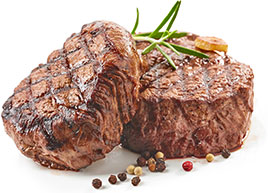 一冨士本店の肉
